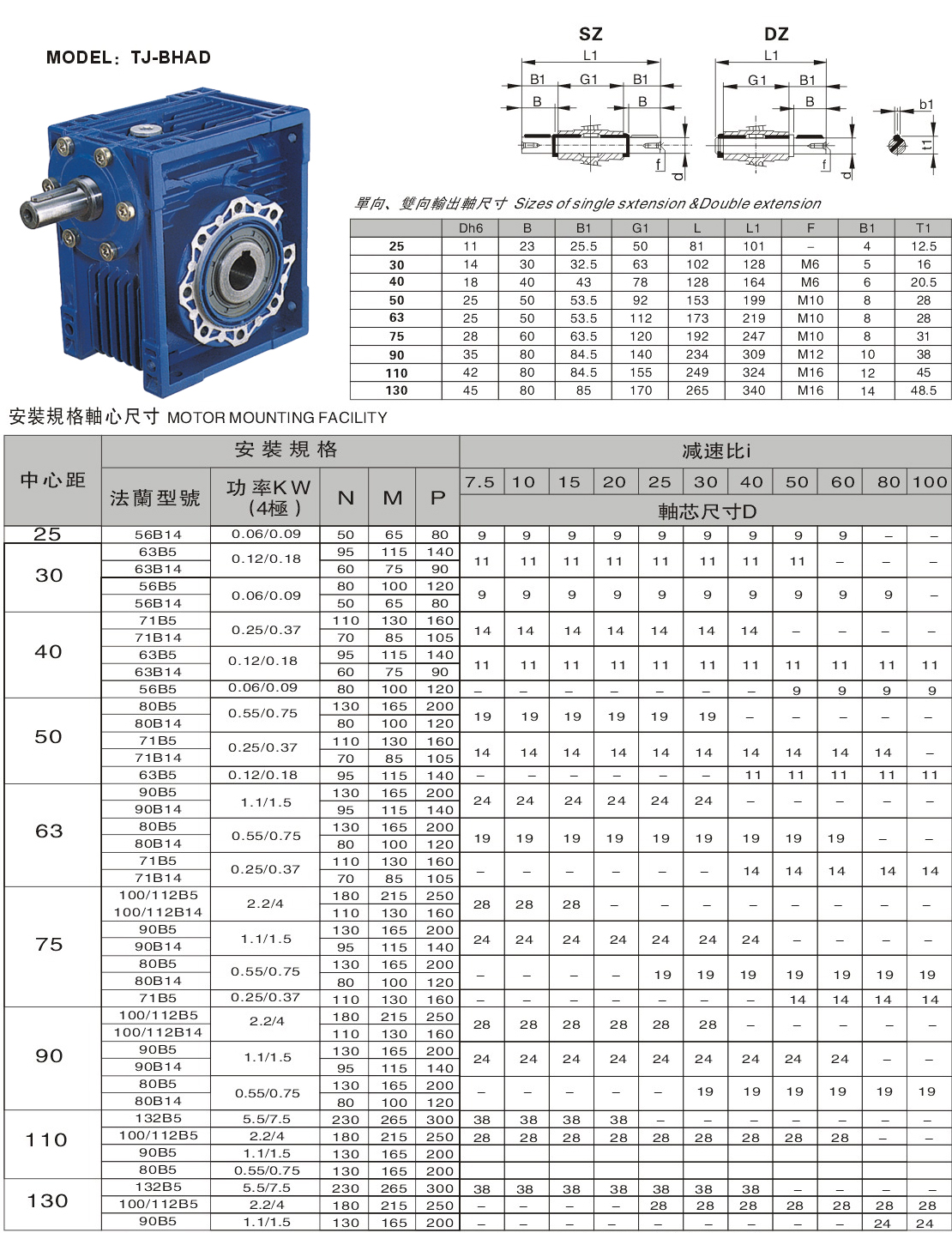 NRV铝合金减速机